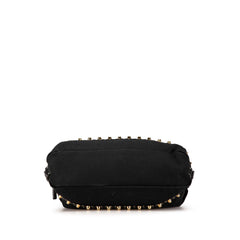 Selleria Studded Canvas Shoulder Bag