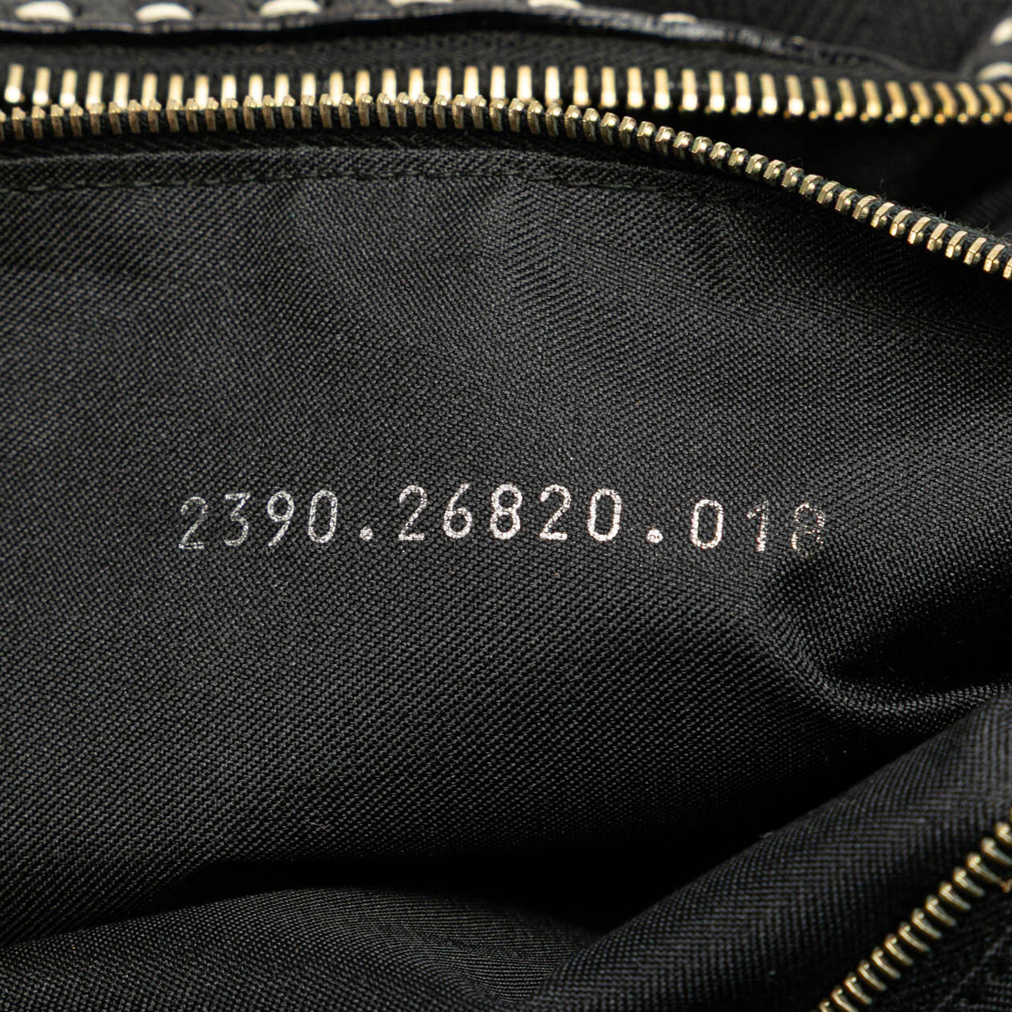 Selleria Studded Canvas Shoulder Bag