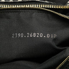 Selleria Studded Canvas Shoulder Bag