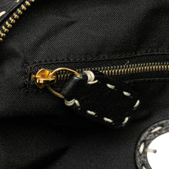 Selleria Studded Canvas Shoulder Bag