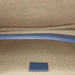 Medium Dollar Calfskin Interlocking G Crossbody