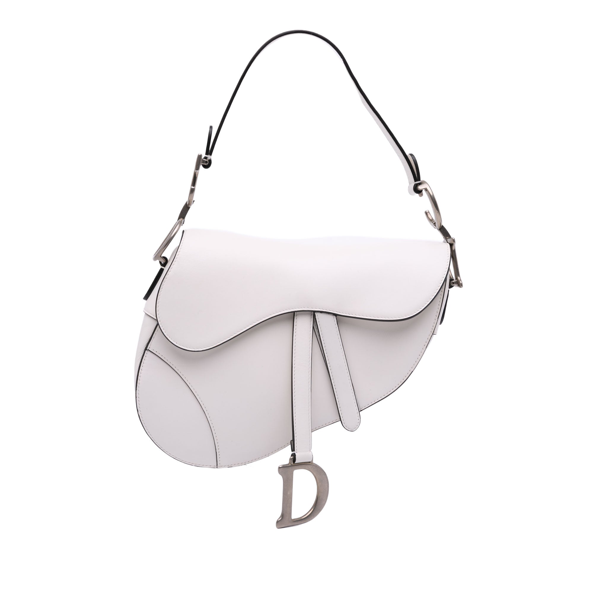 Smooth Calfskin Saddle Bag