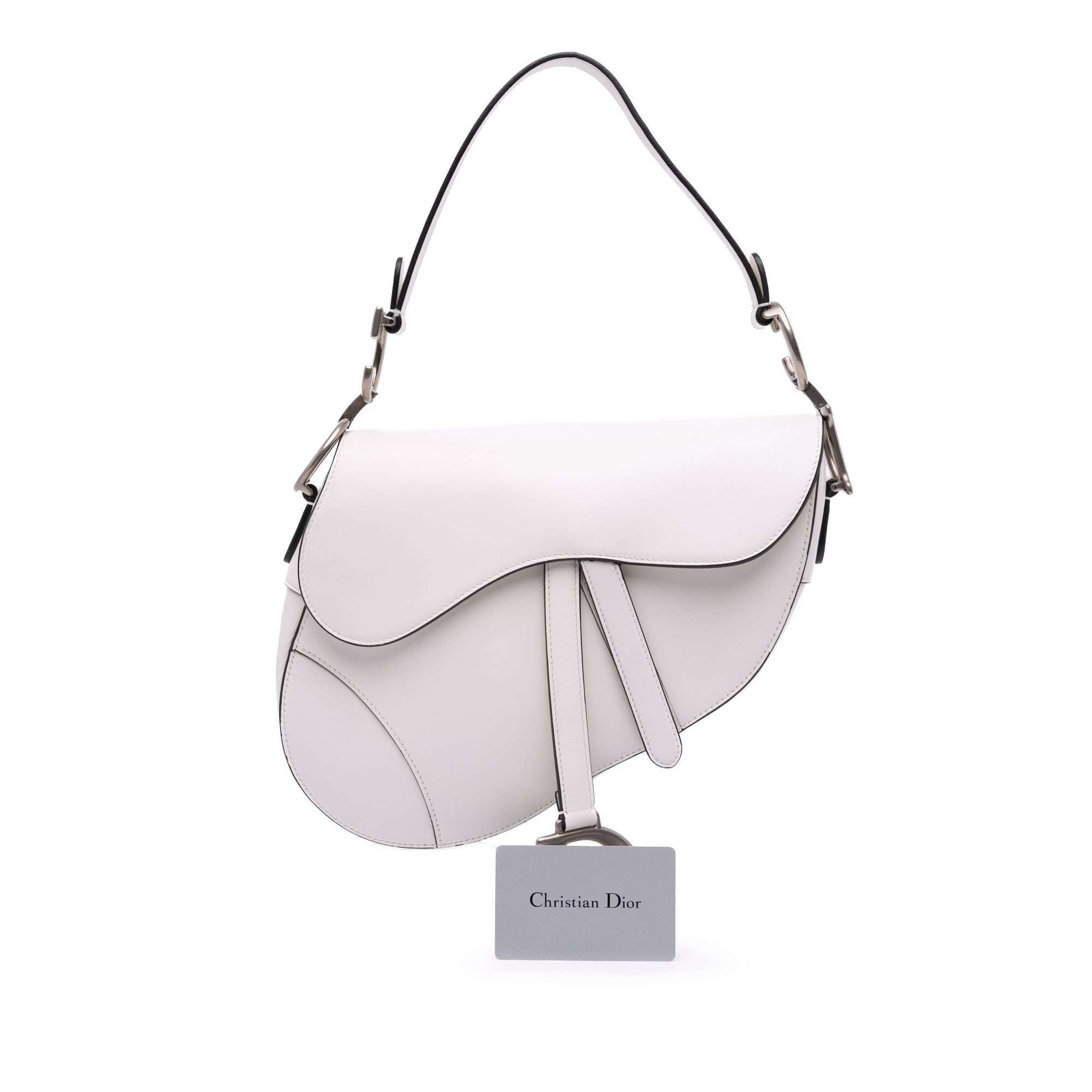 Smooth Calfskin Saddle Bag
