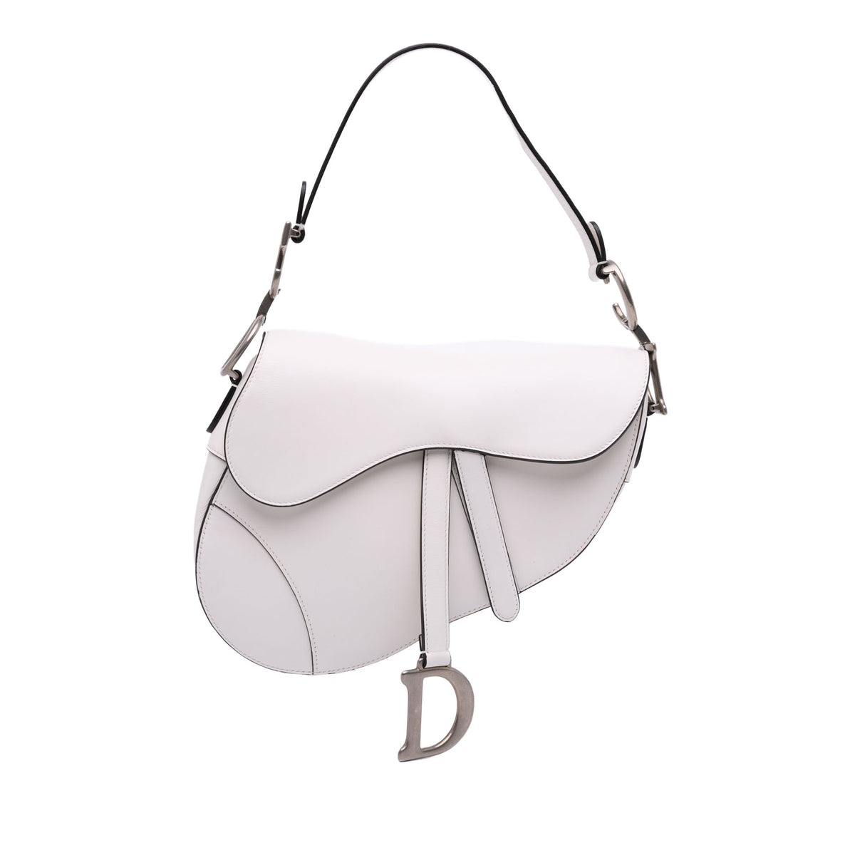 Smooth Calfskin Saddle Bag