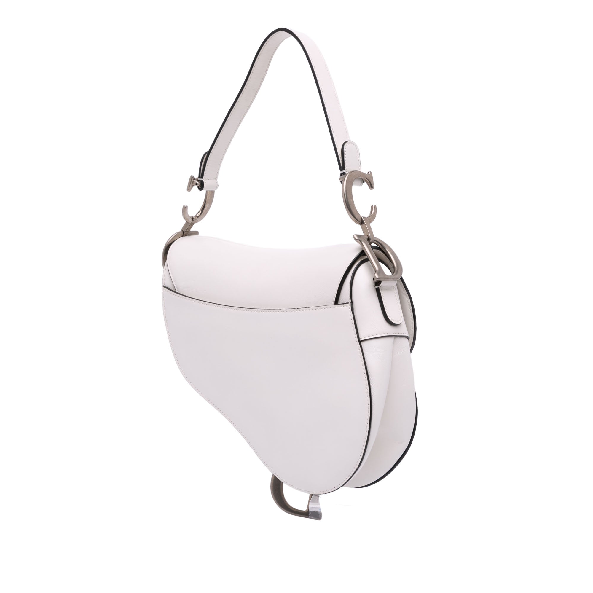 Smooth Calfskin Saddle Bag