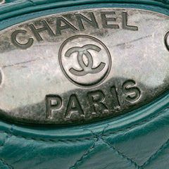 Paris Dallas CC Quilted Calfskin Double Flap