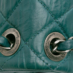 Paris Dallas CC Quilted Calfskin Double Flap