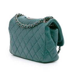 Paris Dallas CC Quilted Calfskin Double Flap