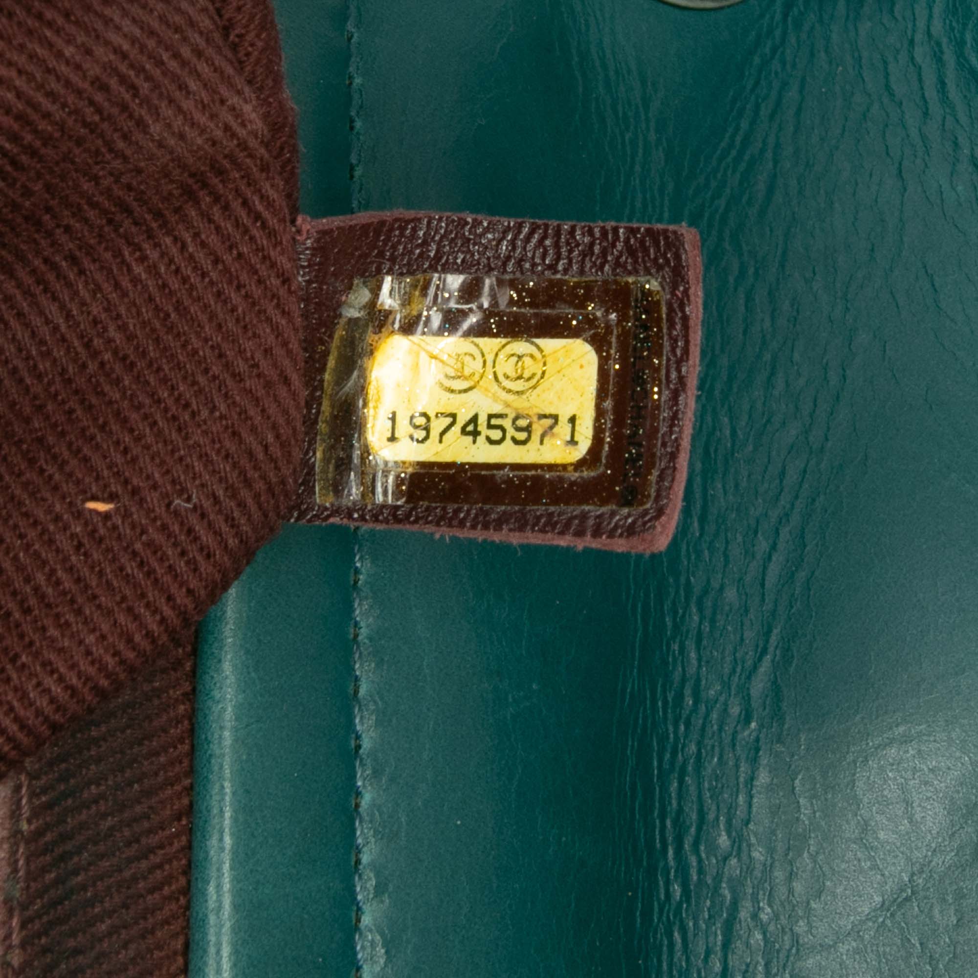 Paris Dallas CC Quilted Calfskin Double Flap