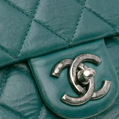 Paris Dallas CC Quilted Calfskin Double Flap