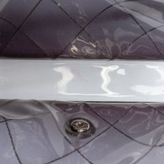 Stitched PVC and Calfskin Naked Flap