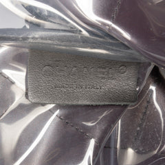 Stitched PVC and Calfskin Naked Flap