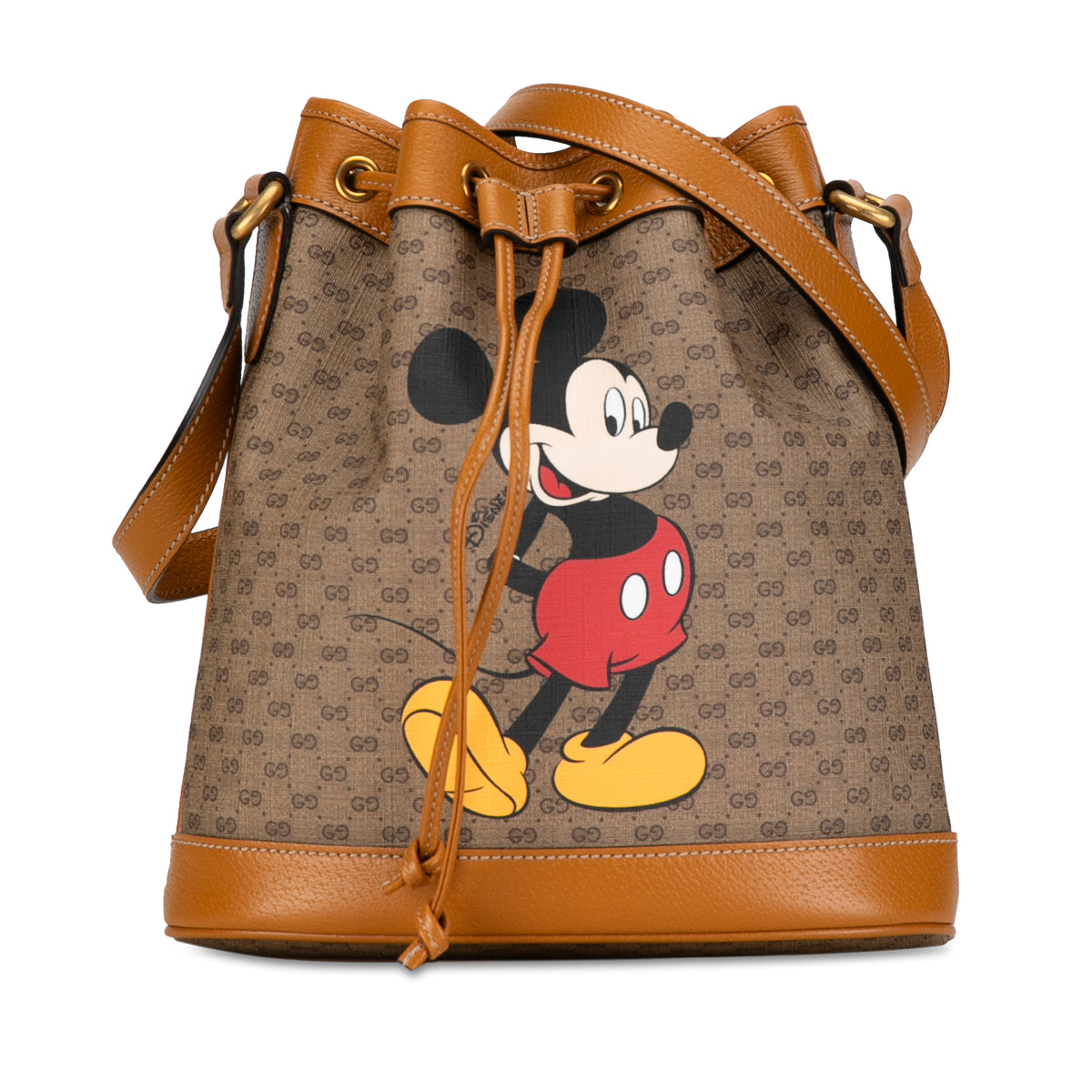 Micro GG Supreme Mickey Mouse Bucket Bag_0