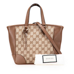 Small GG Canvas Bree Satchel