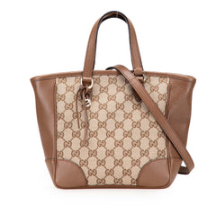 Small GG Canvas Bree Satchel