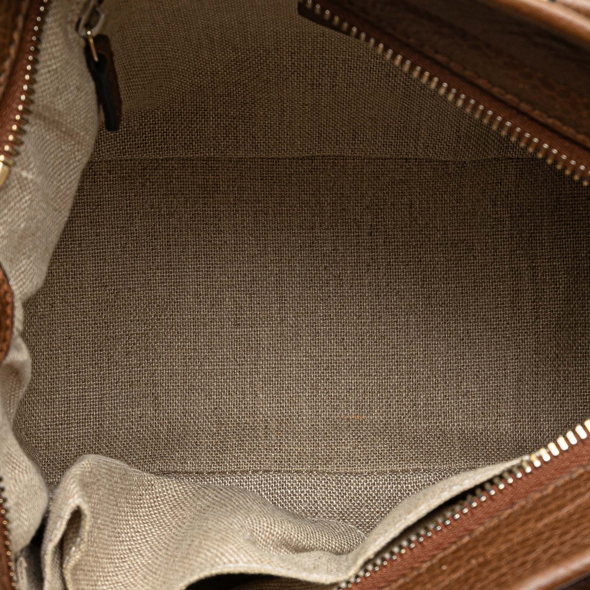 Small GG Canvas Bree Satchel