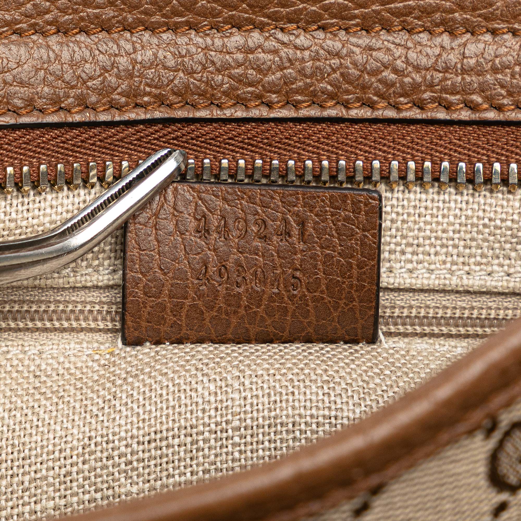 Small GG Canvas Bree Satchel