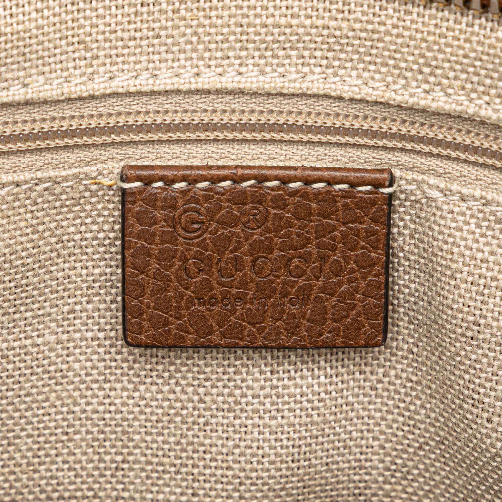 Small GG Canvas Bree Satchel