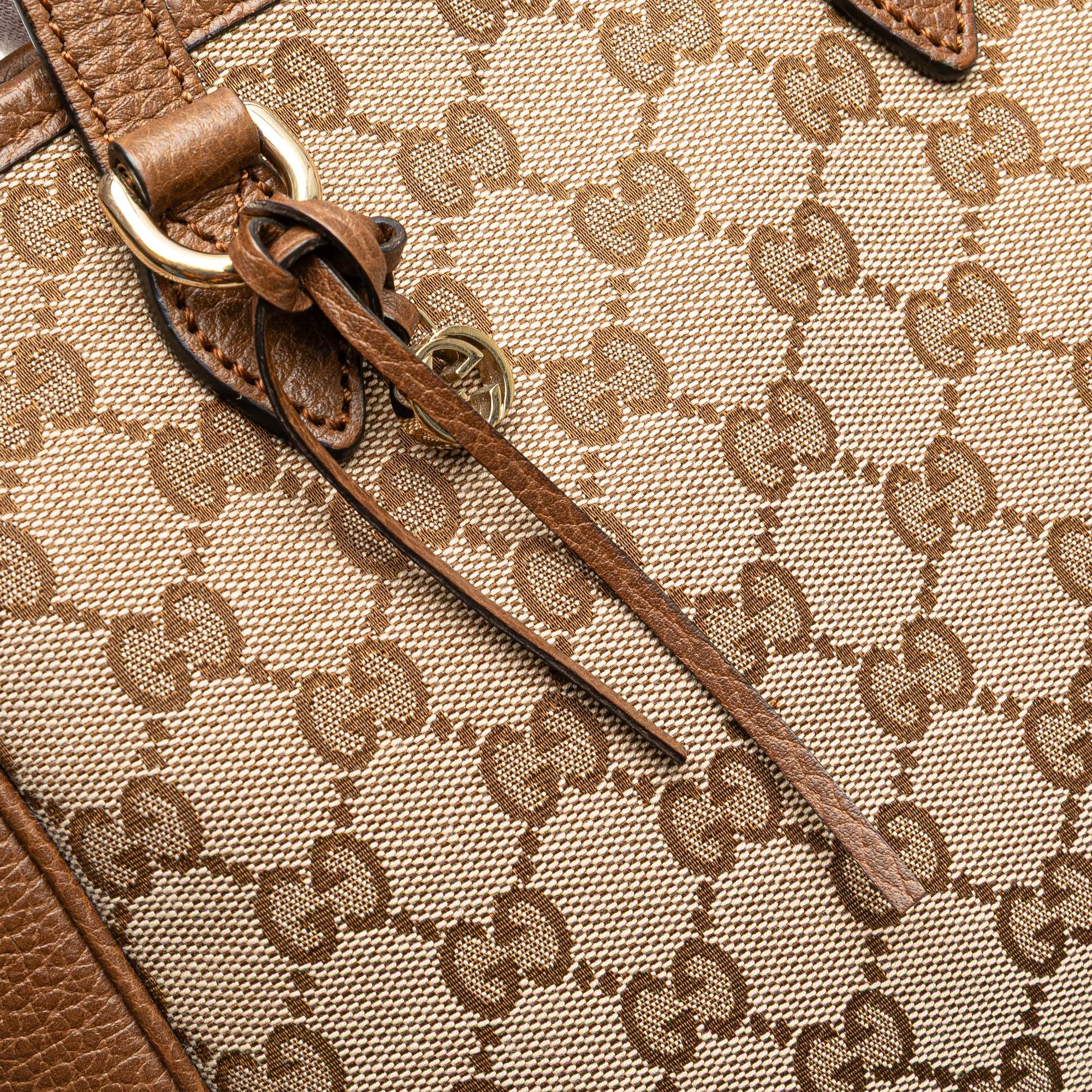 Small GG Canvas Bree Satchel