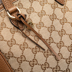 Small GG Canvas Bree Satchel