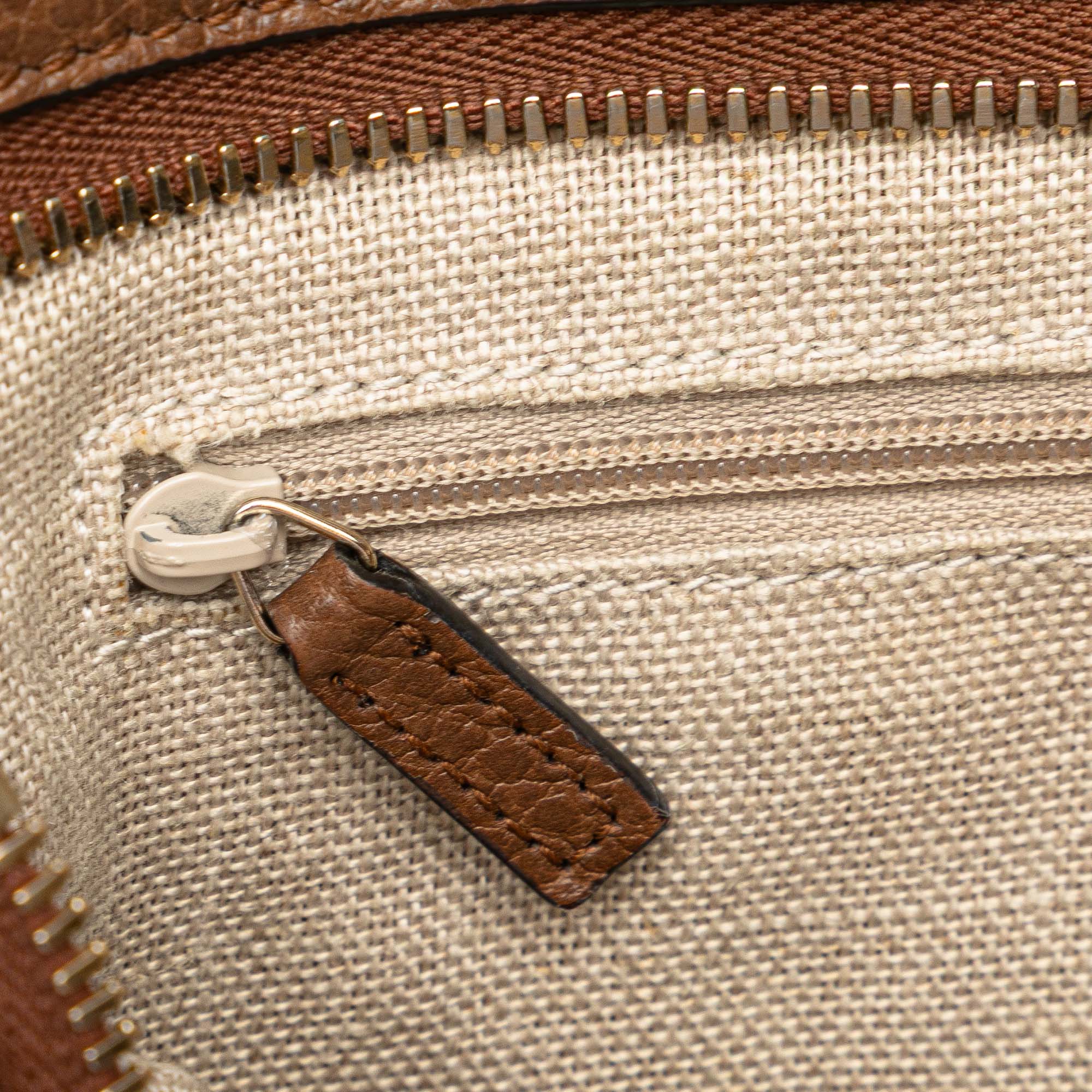 Small GG Canvas Bree Satchel