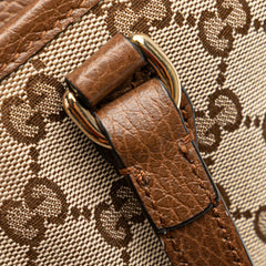 Small GG Canvas Bree Satchel