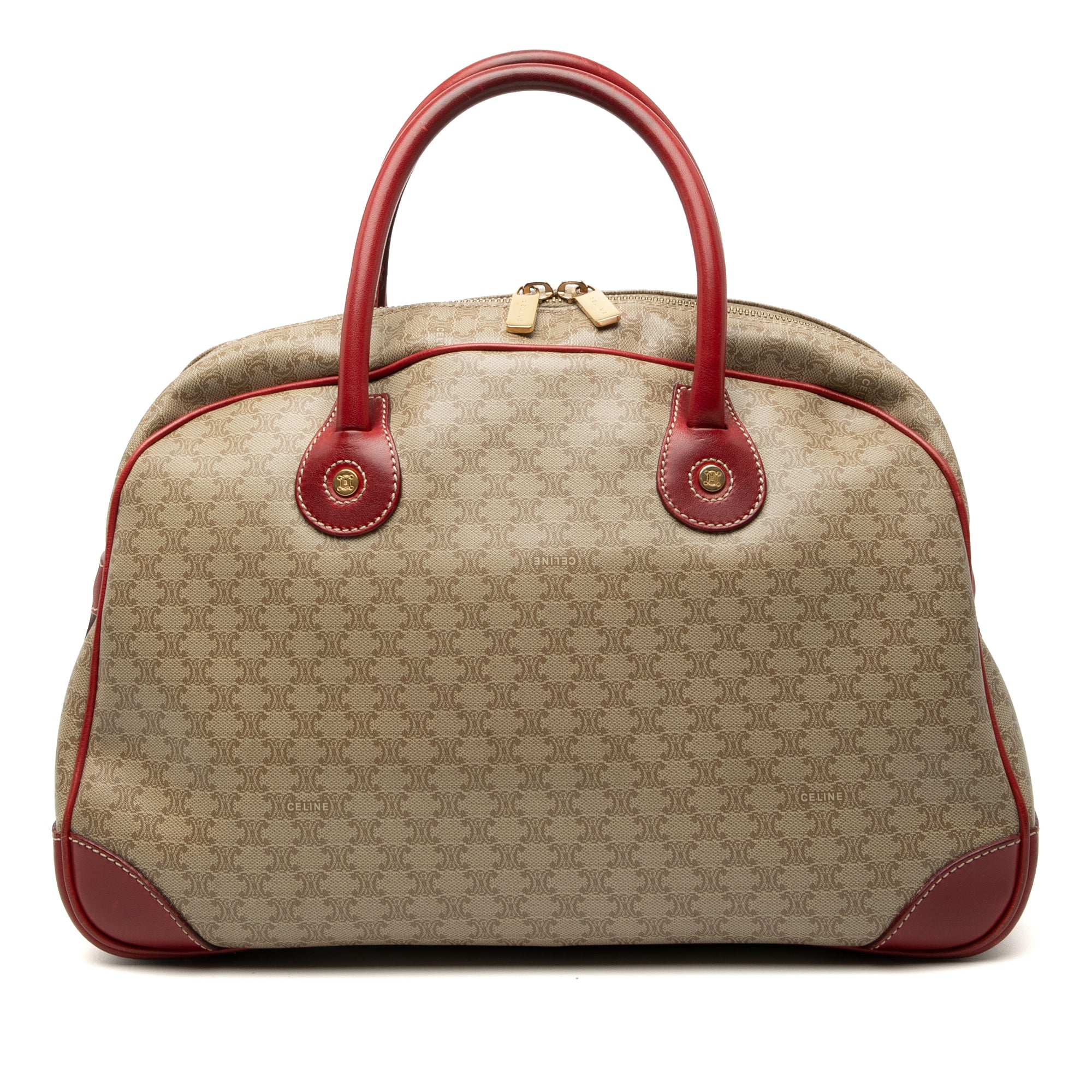 Macadam Coated Canvas Handbag