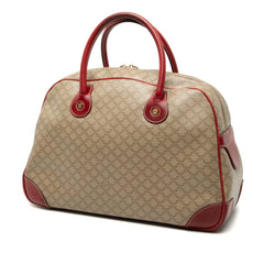 Macadam Coated Canvas Handbag