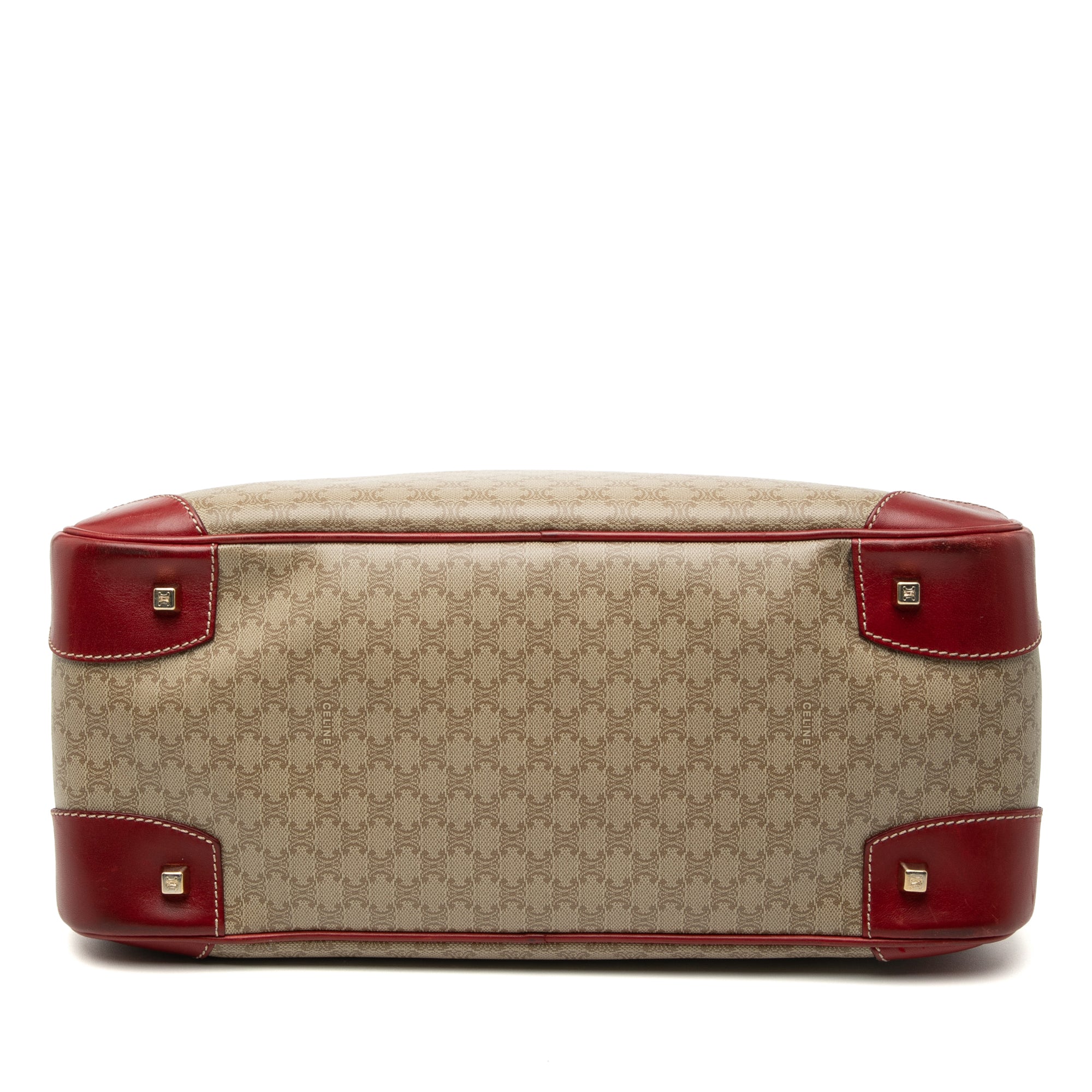 Macadam Coated Canvas Handbag