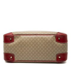 Macadam Coated Canvas Handbag