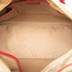 Macadam Coated Canvas Handbag