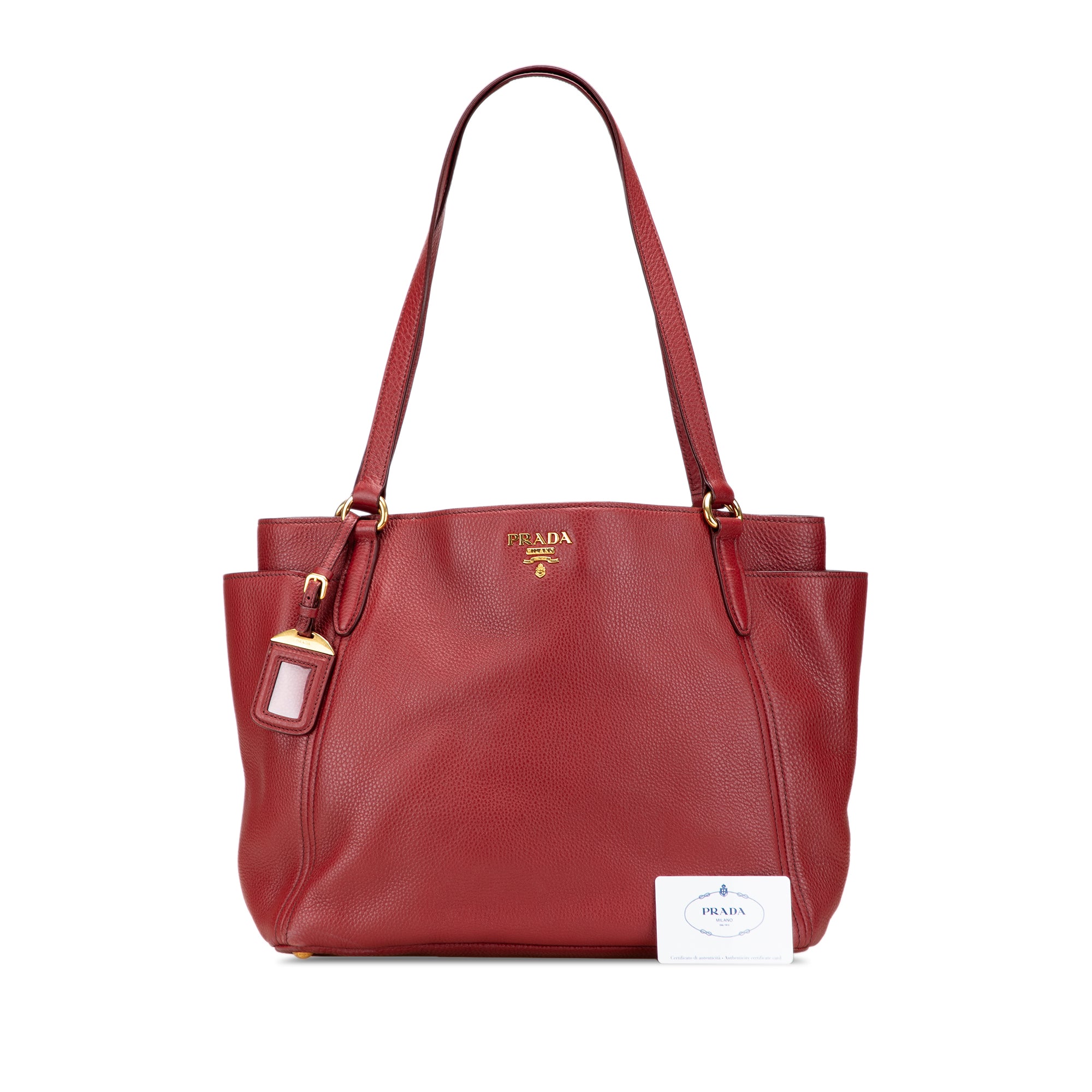 VItello Daino Double Pocket Tote