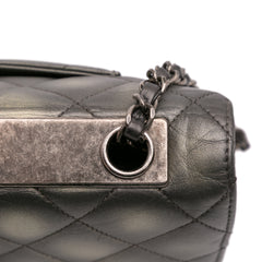 Quilted Metallic Lambskin Trendy CC Flap