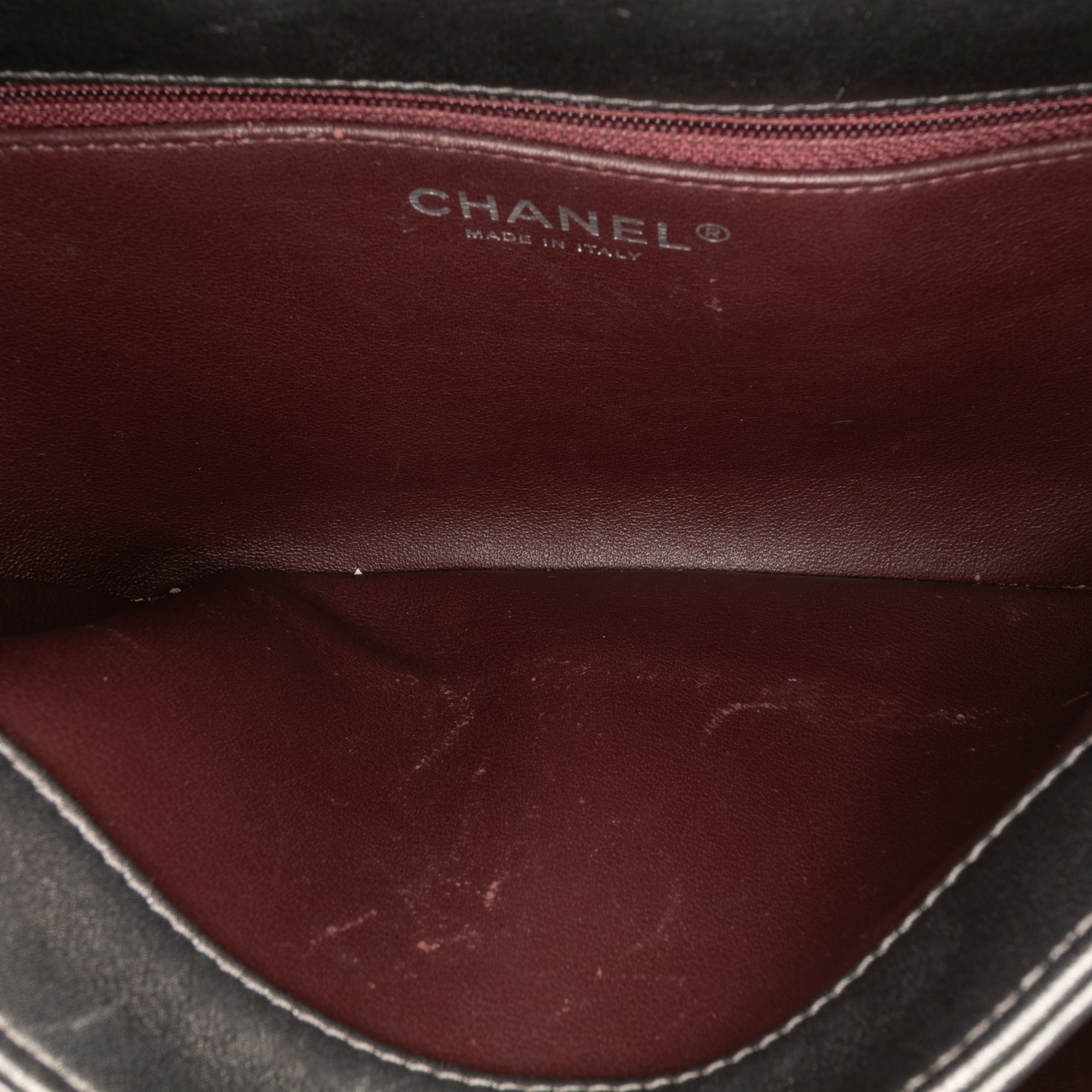 Quilted Metallic Lambskin Trendy CC Flap