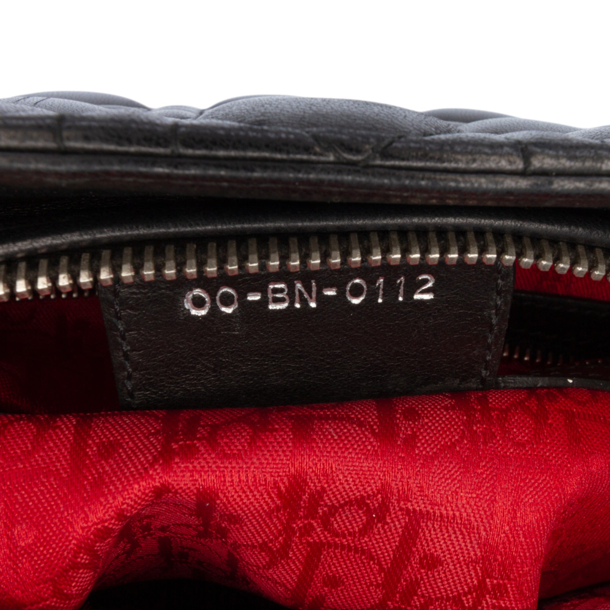 Large Lambskin Cannage Lady Dior