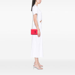 Small Patent Grain de Poudre Monogram Kate Crossbody