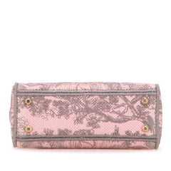Mini Embroidered Canvas Toile De Jouy Lady D Lite