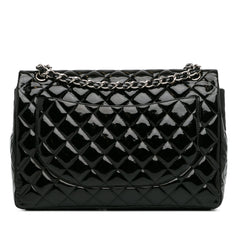 Maxi Classic Patent Double Flap