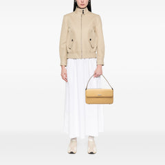 Leather Flap Shoulder Bag