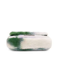 Shearling Triomphe Chain Shoulder Bag