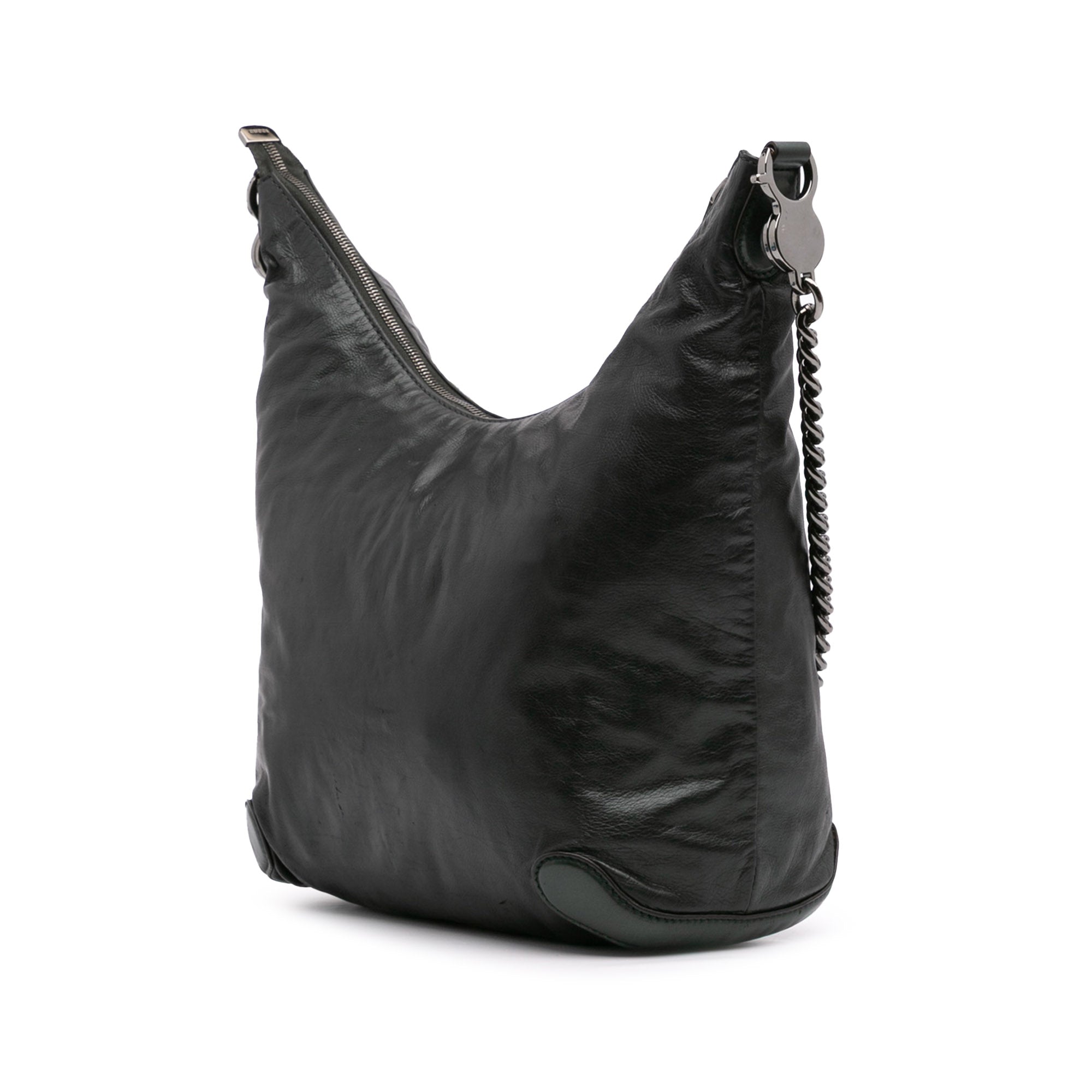 Medium Leather Galaxy Chain Hobo