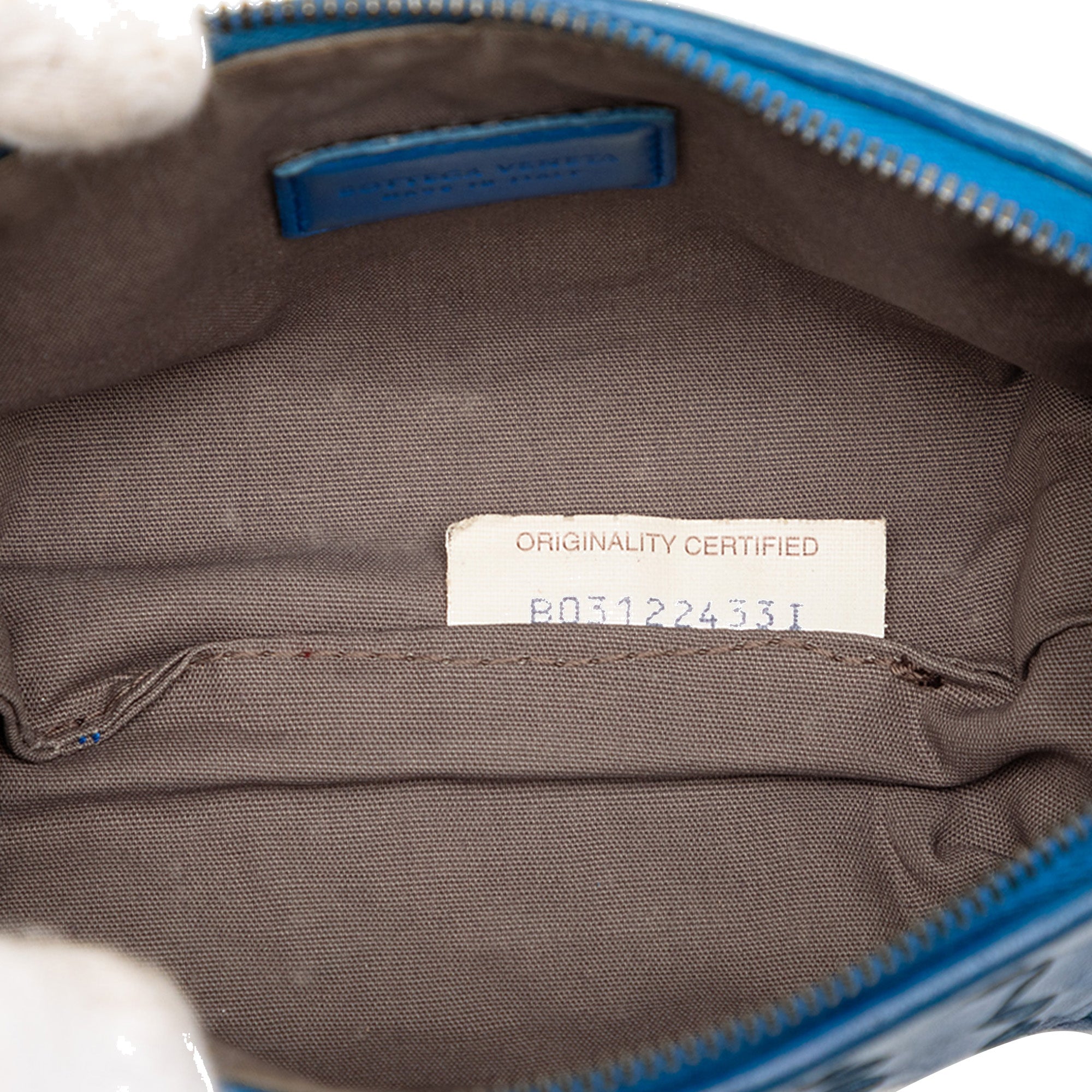 Nappa Intrecciato Coin Pouch