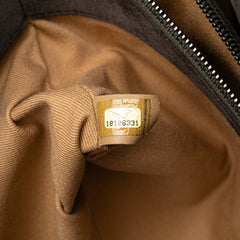 Suede Paris-Edinburgh Saltire Shoulder Bag