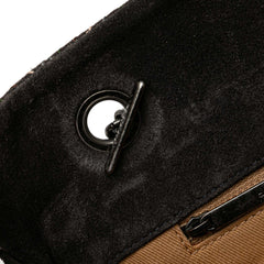 Suede Paris-Edinburgh Saltire Shoulder Bag