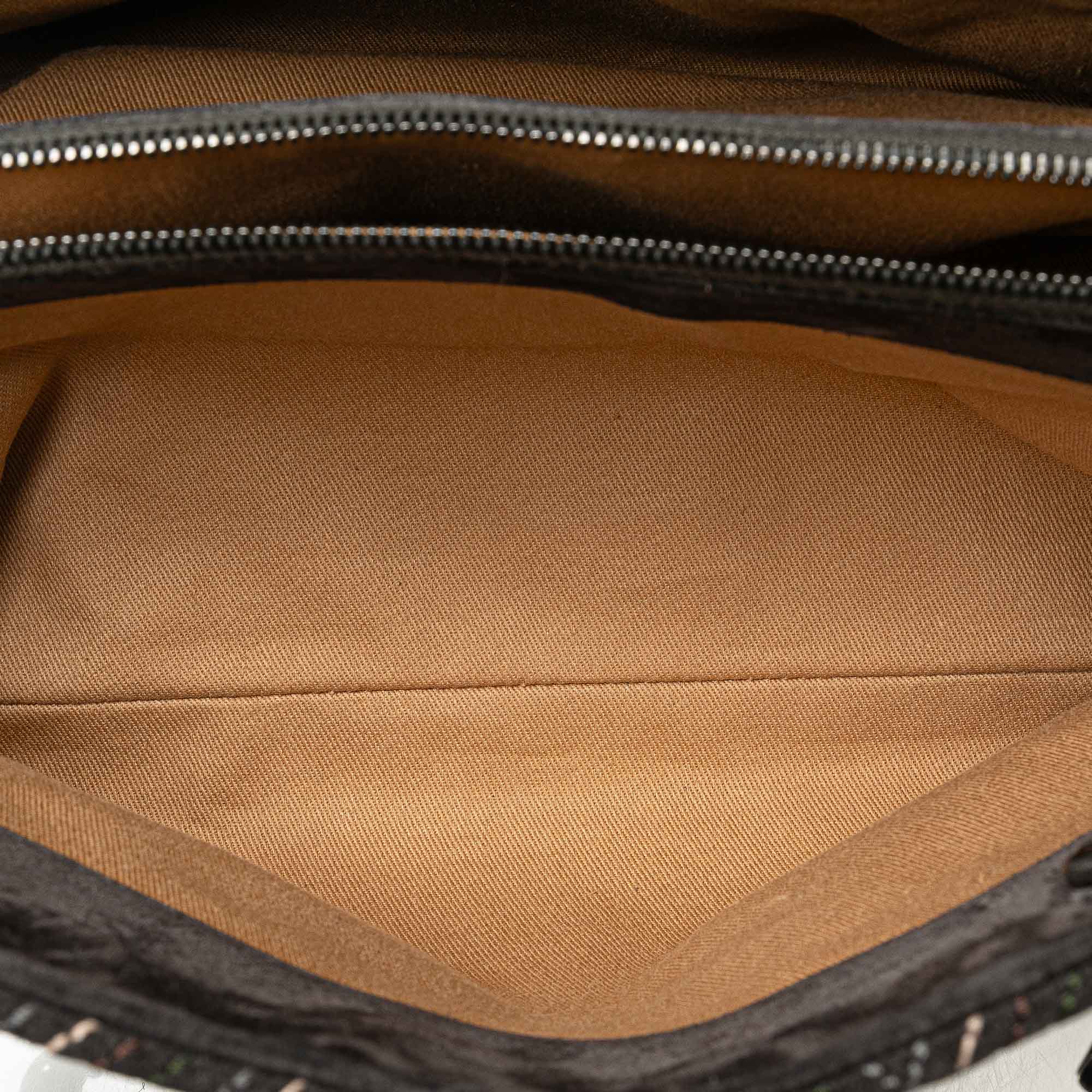 Suede Paris-Edinburgh Saltire Shoulder Bag