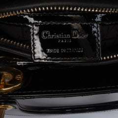 Medium Patent Cannage Lady Dior