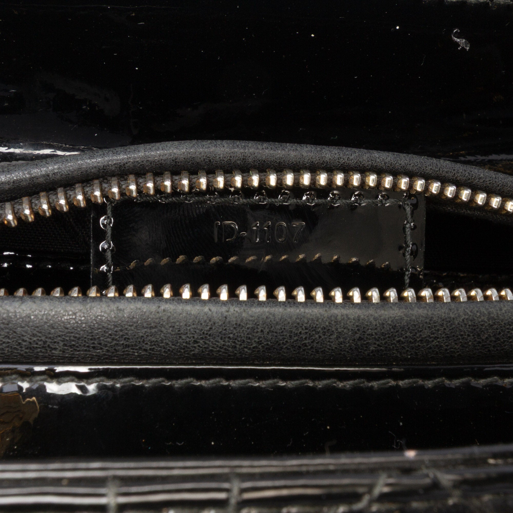 Medium Patent Cannage Lady Dior