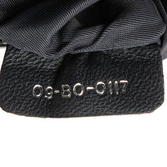 Metallic Patent Microcannage Diorama Wallet on Chain