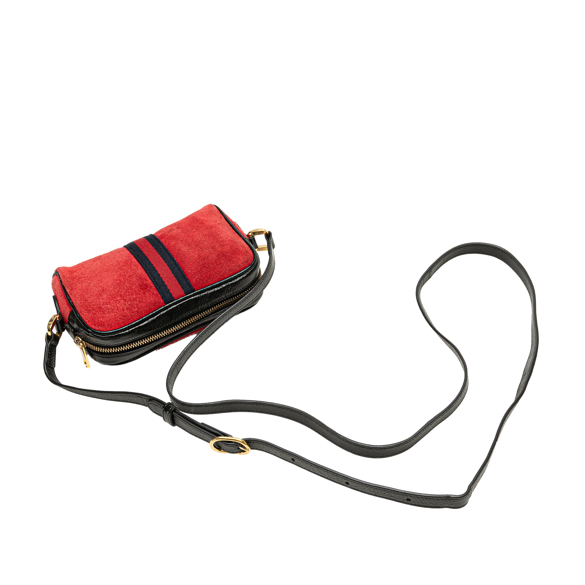Mini Suede Ophidia Crossbody