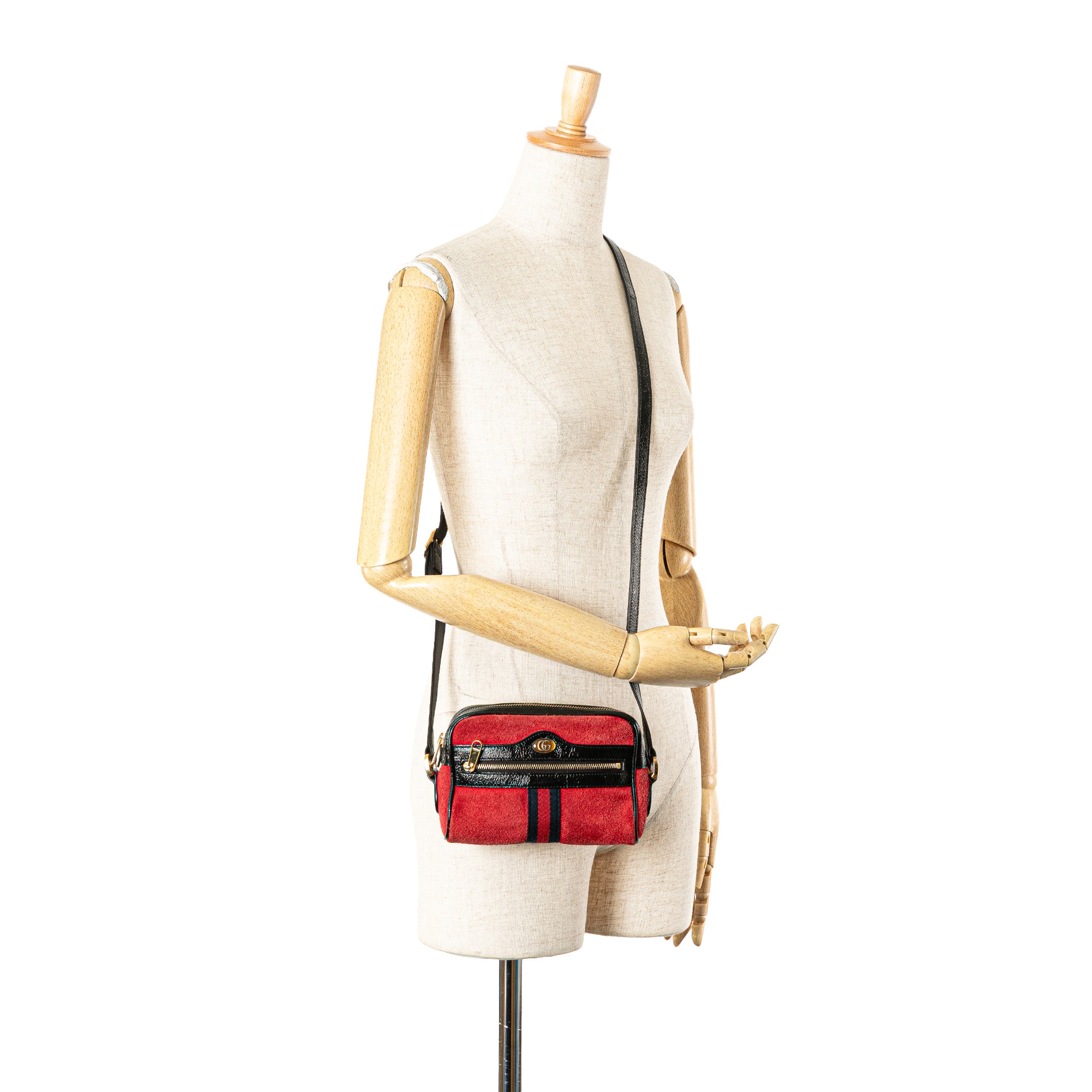 Mini Suede Ophidia Crossbody